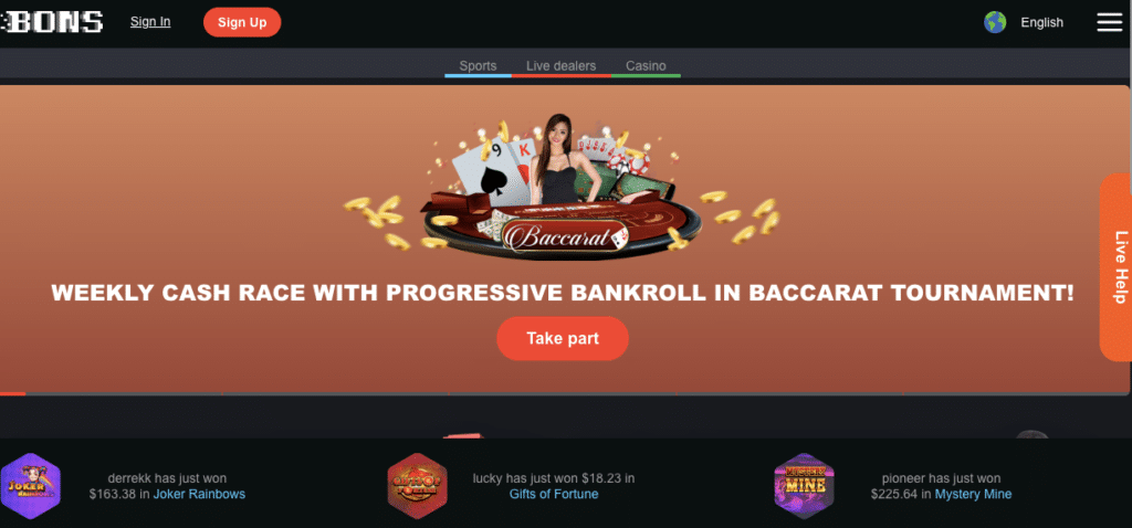 Esporte da sorte casino