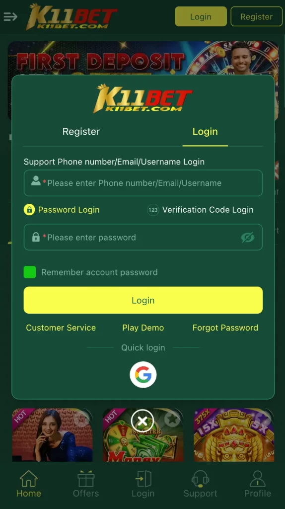 Código promocional blaze agora
